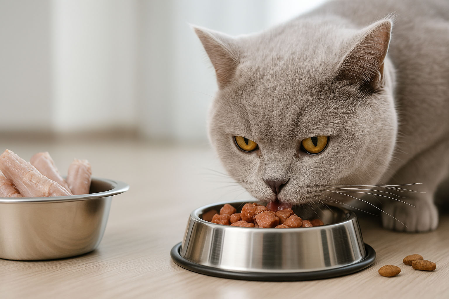 Zahngesund füttern: Welche Fehler machen Halter Britischer Katzen oft?