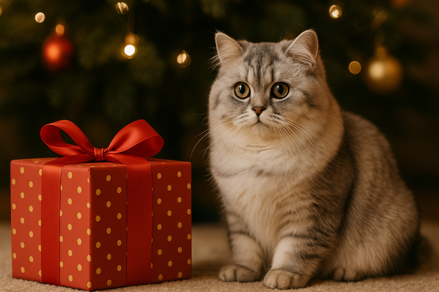 Sind Katzen wirklich ein passendes Weihnachtsgeschenk?