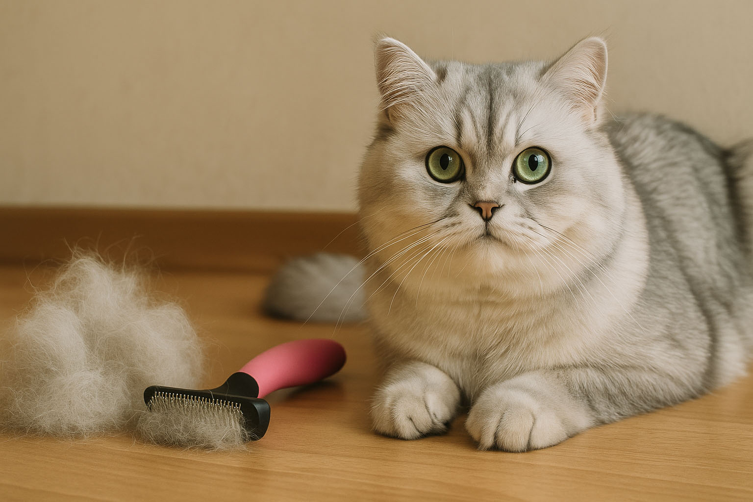 Haarballen-Alarm bei Langhaarkatzen: Wie halten Sie den Darm frei?