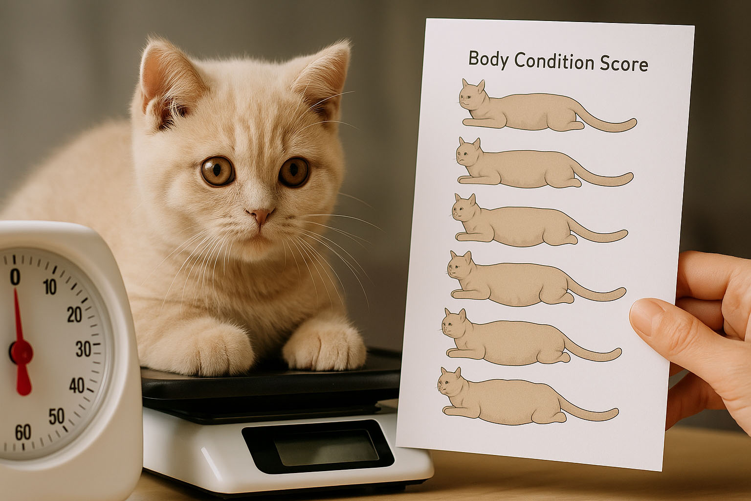 Wachstum bei Kitten: Wie ändern sich Gewicht und BCS im ersten Jahr?